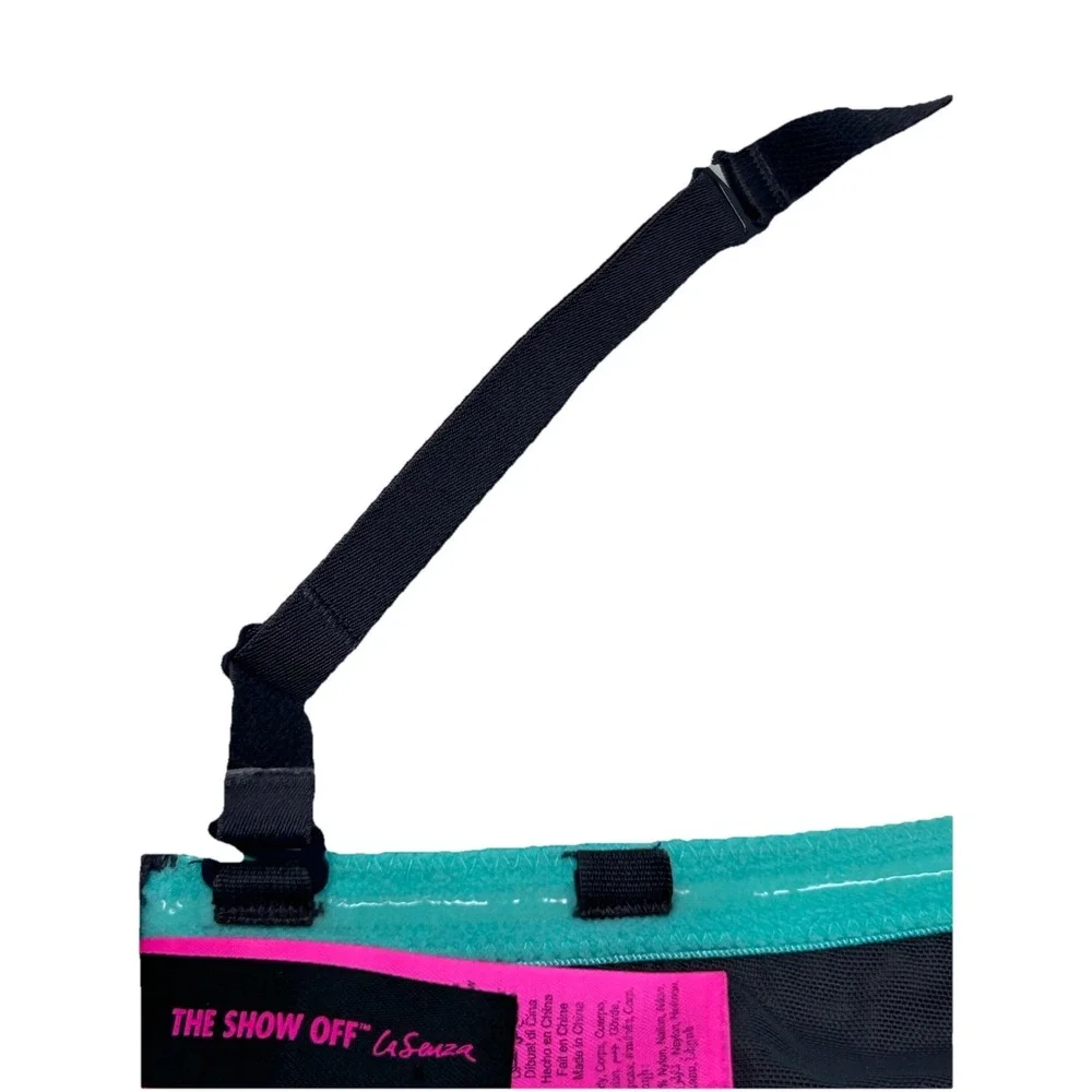 La Senza "The Show Off" Sexy Green Push Up Bra 36B with Removable Straps - Picture 4 of 8